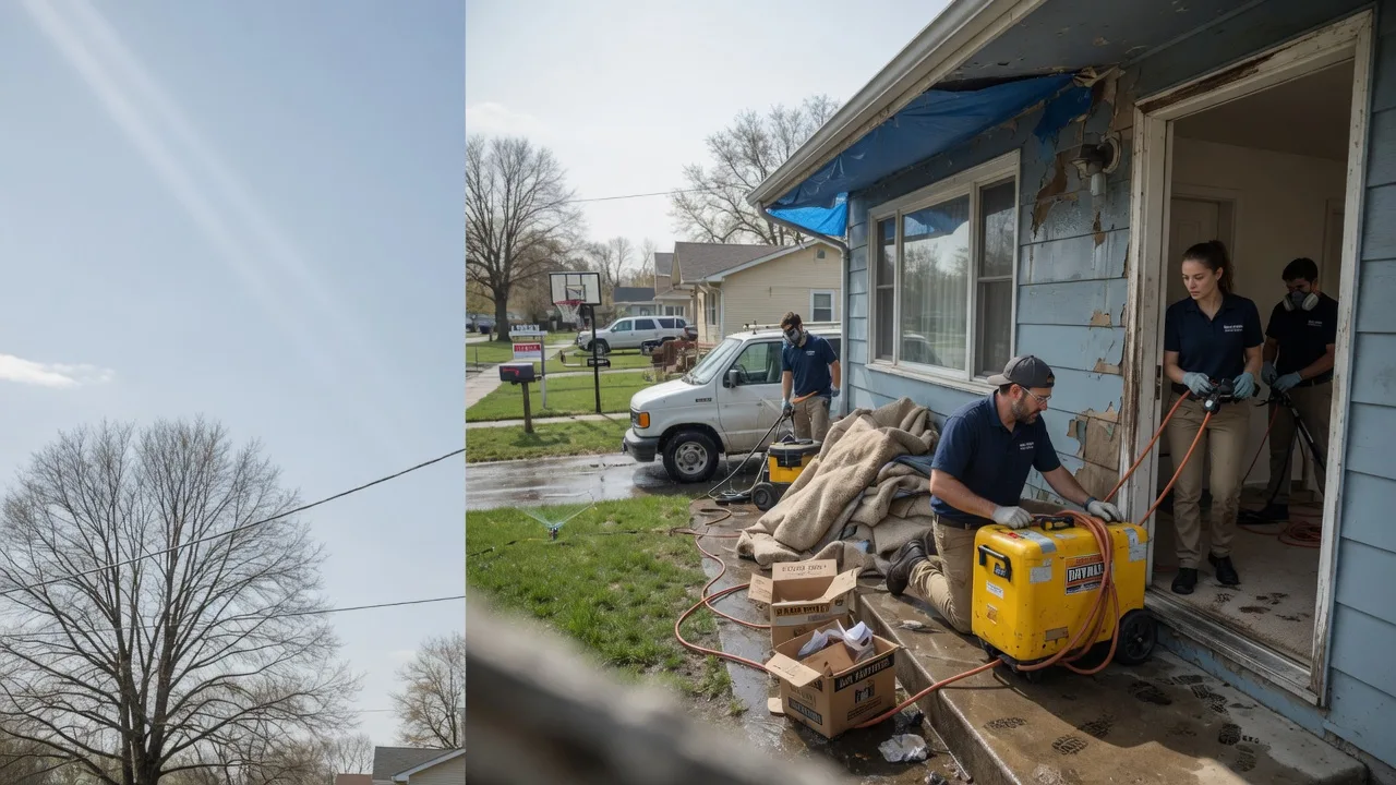 Basement Flood Cleanup in Foster, WV near me